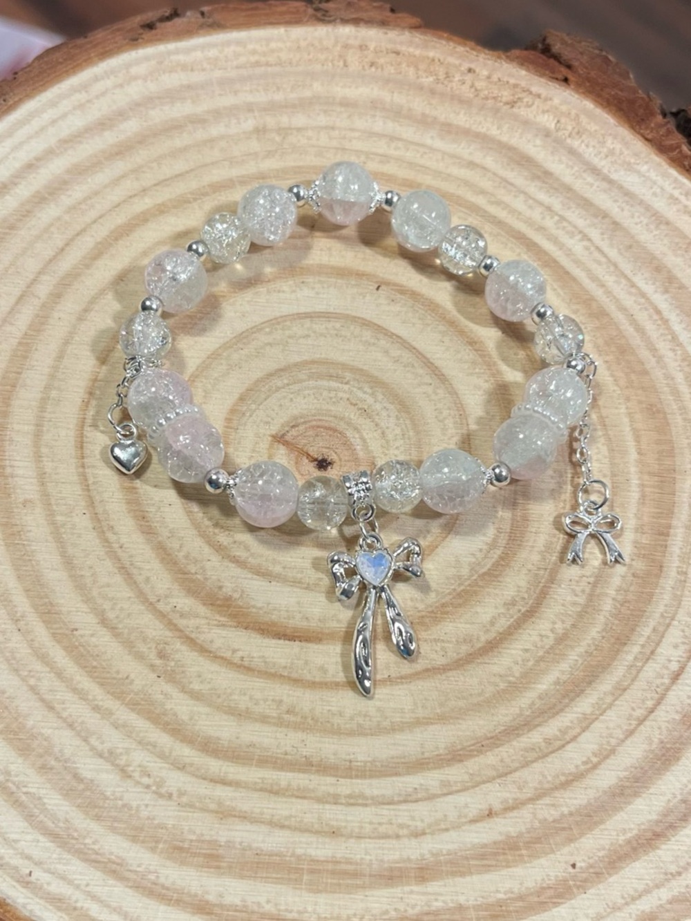 💖5 for $25😻 Glass Beaded Stretch Bracelet Set
